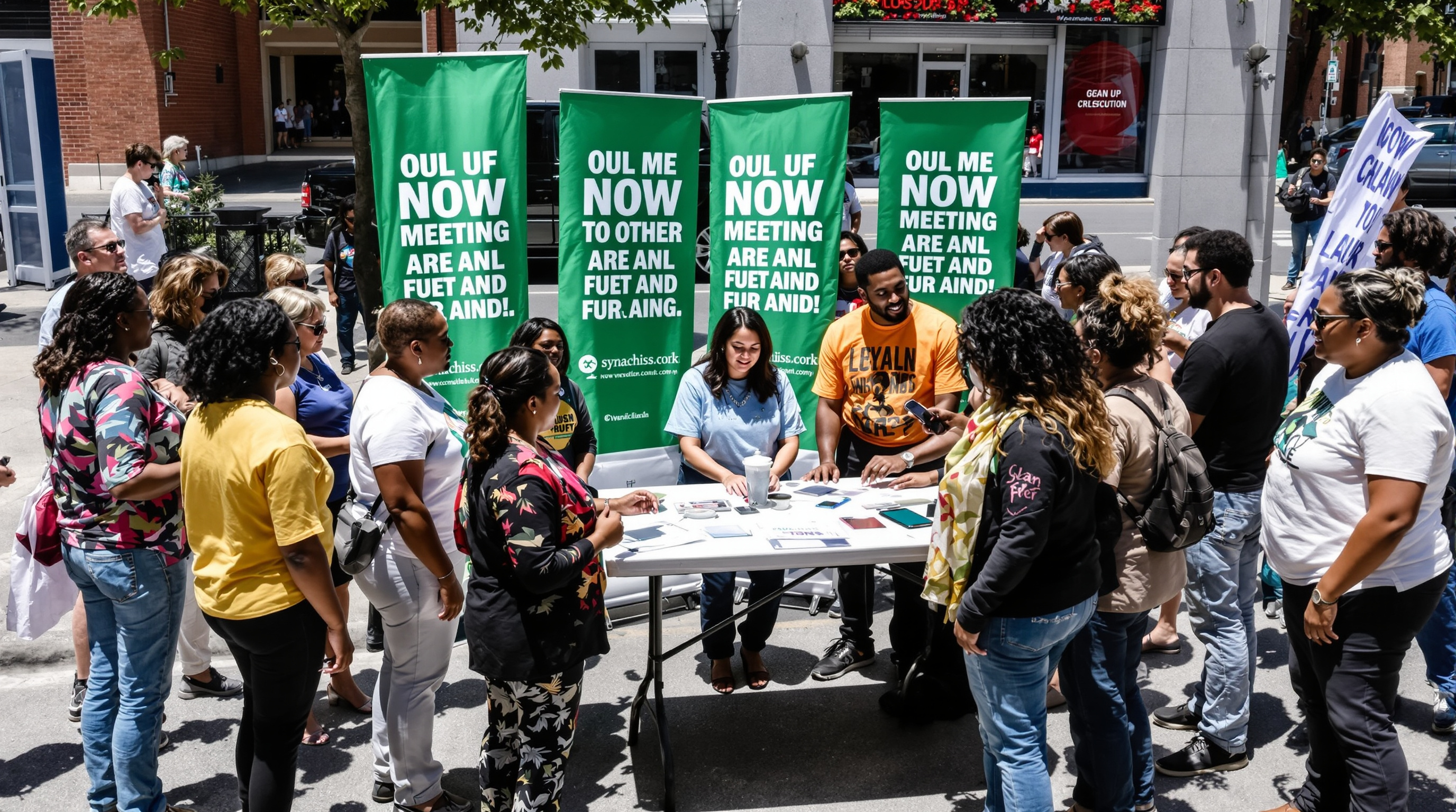 Syracuse Greens community gathering